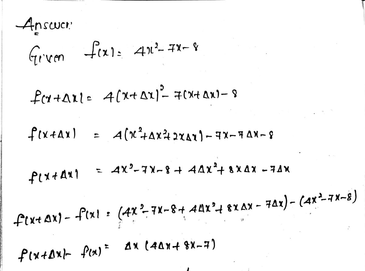 Calculus homework question answer, step 1, image 1